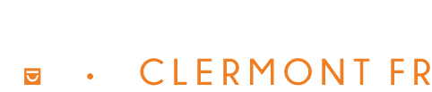 Logo site internet clermont.FR by DA'COM