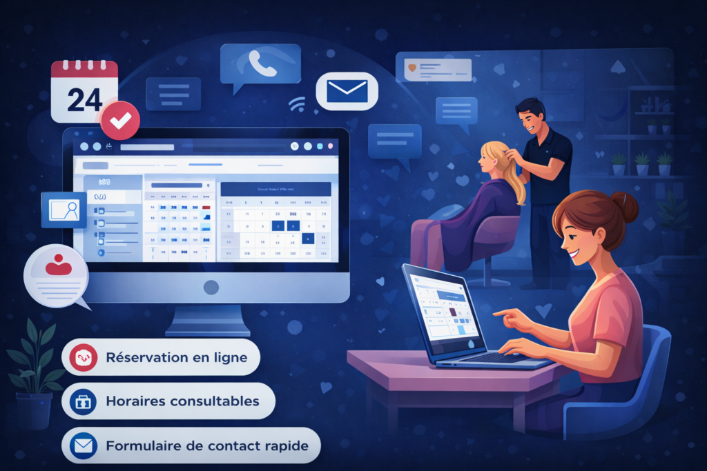 Pourquoi créer un site internet quand on est coiffeur ?​ - DA'COM